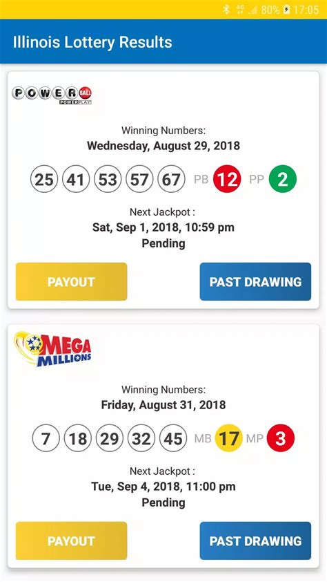 download illinois lottery winning numbers.